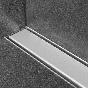 Easy Drain Compact Clean 30 Douchegoot - wandmontage - dryphon -100cm - geborsteld RVS edcom30zwdry-10