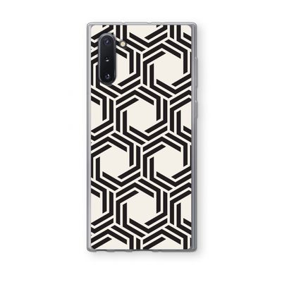 Geometrisch patroon: Samsung Galaxy Note 10 Transparant Hoesje
