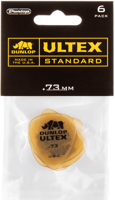 Dunlop 421P73 Ultex Standard Plectrum 0.73mm 6-Pack