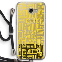 Majorelle Blue Print: Samsung Galaxy A5 (2017) Transparant Hoesje met koord