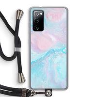 Fantasie pastel: Samsung Galaxy S20 FE / S20 FE 5G Transparant Hoesje met koord