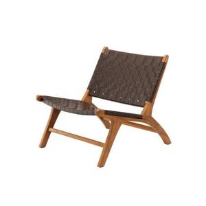 Svea - Veno fauteuil - lederlook - bruin