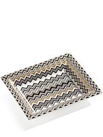 Missoni Home vide poche à motif zig-zag - Blanc