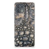 Motorola Edge 20 Lite TPU Hoesje Krokodillenprint