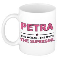 Petra The woman, The myth the supergirl cadeau koffie mok / thee beker 300 ml