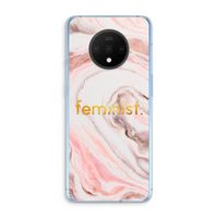 Feminist: OnePlus 7T Transparant Hoesje