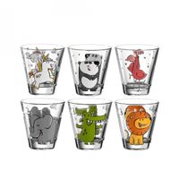 Leonardo Bambini Kinderwaterglas met print 0,22 l, per 6