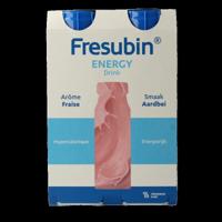 Fresubin Energy drink aardbei 200ml 4 Stuks
