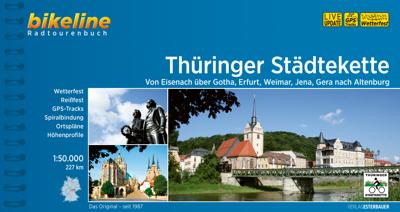Fietsgids Bikeline Thüringer Städtekette | Esterbauer