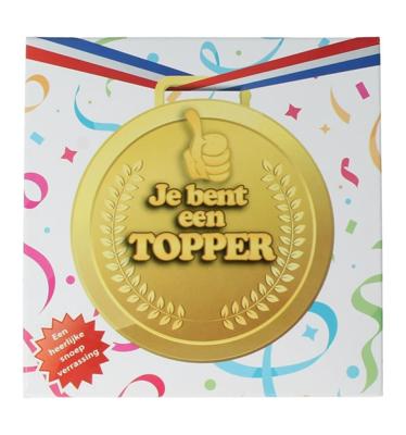 Avondvierdaagse snoep: Je bent een topper!