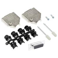 MH Connectors MHDTZK15HD26FS-K D-sub female connectorset 180 ° Aantal polen: 15 Soldeerkelk 1 stuk(s)