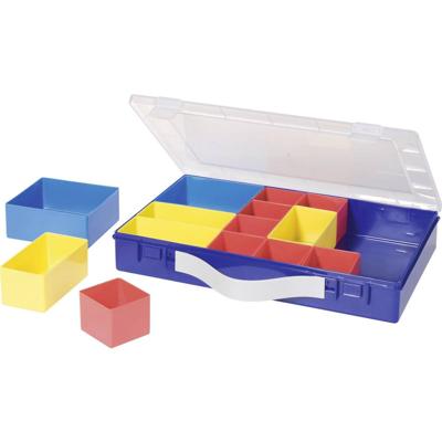 Hünersdorff Assortimentskoffer (l x b x h) 332 x 232 x 55 mm Aantal vakken: 14 Variabele onderverdeling Inhoud 1 stuk(s)