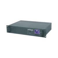 Gembird - Ups rack 19'' 3.4u 1500va, 4xiec 230v out, iec14 in,rj11, usb, lcd Line-interactive 1,5 kVA 900 W 4 AC-uitgang(en)