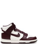 Nike baskets montantes Dunk 'Burgundy' - Blanc