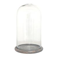 Clayre Eef stolp 6gl3536 transparent 17x29 cm
