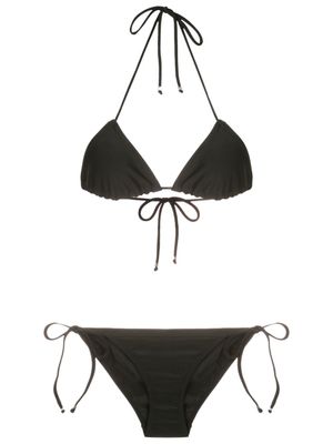 Amir Slama bikini à bonnets triangles - Noir