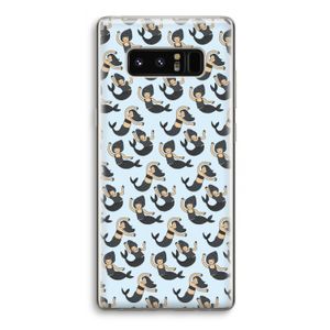 Zeemeermin: Samsung Galaxy Note 8 Transparant Hoesje