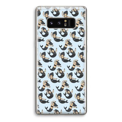 Zeemeermin: Samsung Galaxy Note 8 Transparant Hoesje