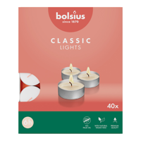 Bolsius Theelicht Classic Lights Wit 6 Uur