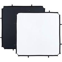 Manfrotto LL LR81121R Skylite Rapid Fabric Small 110x110cm zwart/wit