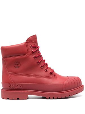 Timberland x Bee Line bottines Gum-Toe - Rouge