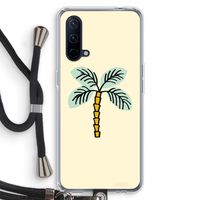 Palmboom: OnePlus Nord CE 5G Transparant Hoesje met koord