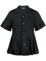Undercover chemise à coupe évasée - Noir