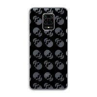 Musketon Skulls: Xiaomi Redmi Note 9 Pro Transparant Hoesje