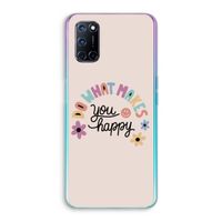 Happy days: Oppo A72 Transparant Hoesje