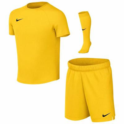 Nike Dri-FIT Park VIII Tenue Kleuters Geel Zwart