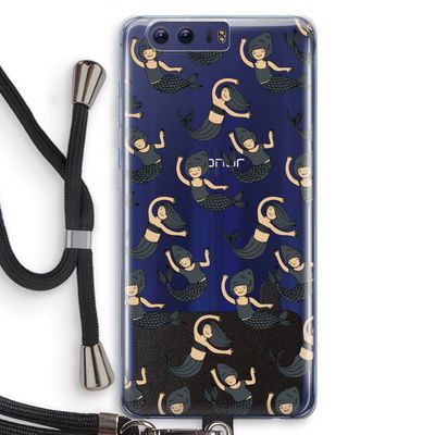 Zeemeermin: Honor 9 Transparant Hoesje met koord