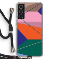 Gestalte 1: Samsung Galaxy S21 FE Transparant Hoesje met koord
