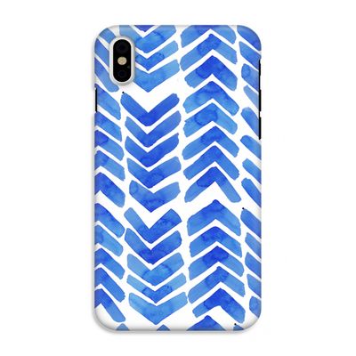 Blauwe pijlen: iPhone X Tough Case