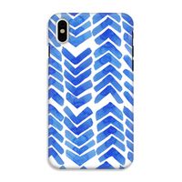 Blauwe pijlen: iPhone X Tough Case