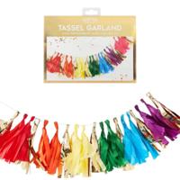 Ginger Ray slinger franje crêpe papier en folie 1,5 m | 20 stuks