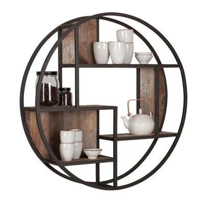 Wandrek Tuareg | Hout Metaal  | Zwart Donkerbruin