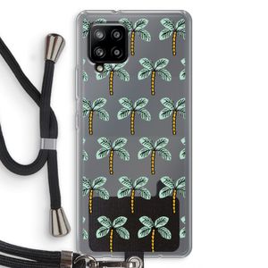 Paradise: Samsung Galaxy A42 5G Transparant Hoesje met koord