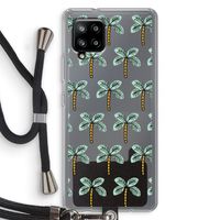 Paradise: Samsung Galaxy A42 5G Transparant Hoesje met koord