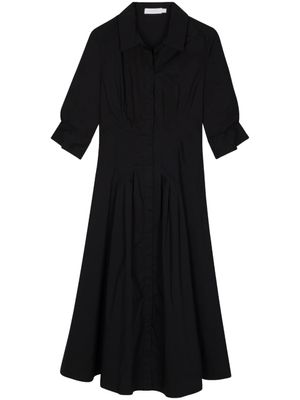 Simkhai robe-chemise Jazz à fronces - Noir
