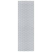 vidaXL Buitenkleed 80x250 cm polypropeen grijs - thumbnail