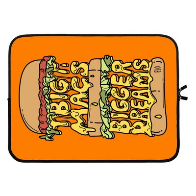Big Macs Bigger Dreams: Laptop sleeve 15 inch