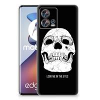 Silicone Back Case Motorola Edge 30 Fusion Skull Eyes
