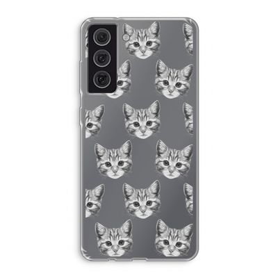Kitten: Samsung Galaxy S21 FE Transparant Hoesje