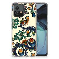 Siliconen Hoesje Motorola Moto G72 Barok Flower - thumbnail