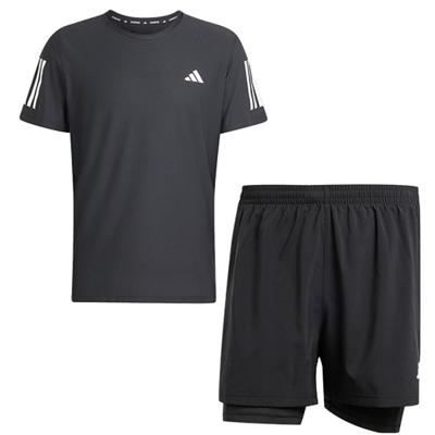 adidas OTR Shirt 2in1 Short Set Heren
