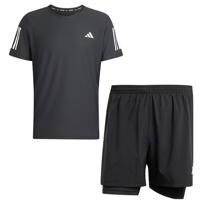 adidas OTR Shirt 2in1 Short Set Heren