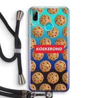 Koekerond: Huawei P Smart (2019) Transparant Hoesje met koord