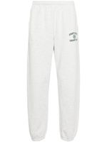 Sporty & Rich pantalon de jogging Varsity Crest en coton - Gris - thumbnail