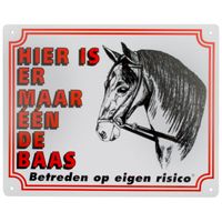 Bord: er is maar 1 de baas