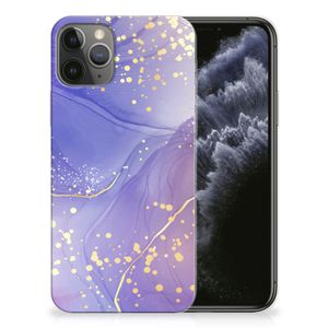 Hoesje maken voor Apple iPhone 11 Pro Watercolor Paars